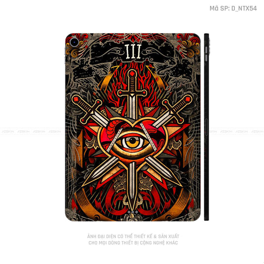 Dán Skin IPad Mini Series Hình Tattoo | D_NTX54