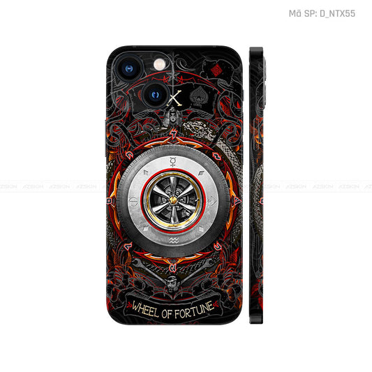 Dán Skin IPhone 14 Series Hình Nghệ Thuật Xăm | D_NTX55