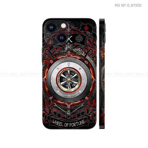 Dán Skin IPhone 14 Series Hình Nghệ Thuật Xăm | D_NTX55