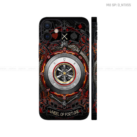 Dán Skin IPhone 12 Series Hình Xăm | D_NTX55