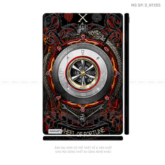 Dán Skin Máy Tính Bảng Lenovo Pad Series Hình Tattoo | D_NTX55