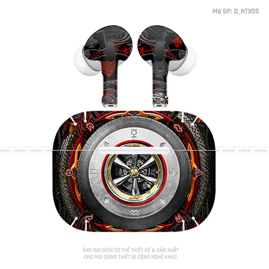 Dán Skin Tai Nghe Airpod 3 Hình Nghệ Thuật Xăm | D_NTX55