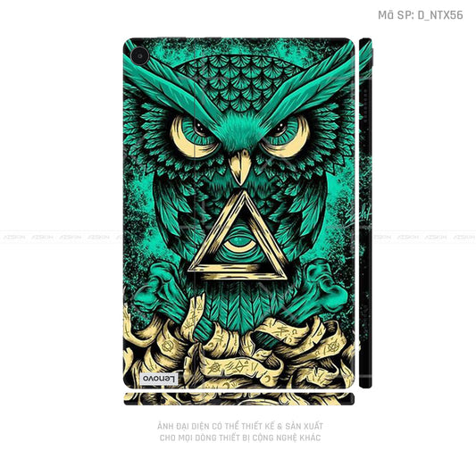 Dán Skin Máy Tính Bảng Lenovo Pad Series Hình Tattoo | D_NTX56