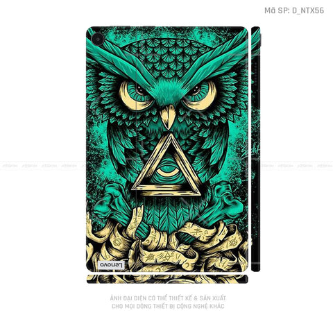 Dán Skin Máy Tính Bảng Lenovo Pad Series Hình Tattoo | D_NTX56