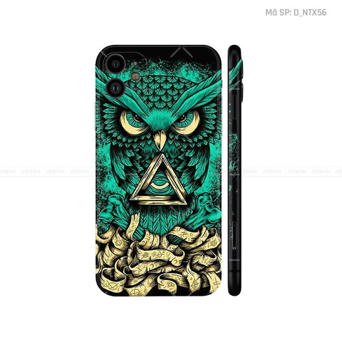 Dán Skin IPhone 11 Series Hình Nghệ Thuật Xăm | D_NTX56