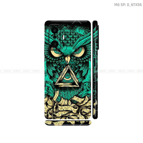 Dán Skin Xiaomi 11 Series Hình Tattoo | D_NTX56