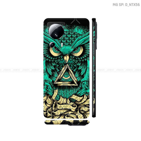 Dán Skin Xiaomi 13 Series Hình Tattoo | D_NTX56