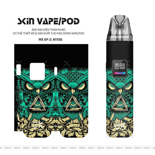 Dán Skin Pod Hình Nghệ Thuật Xăm | D_NTX56