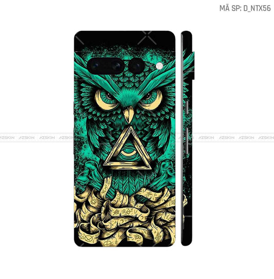 Dán Skin Google Pixel 8 Series Hình Nghệ Thuật Xăm | D_NTX56