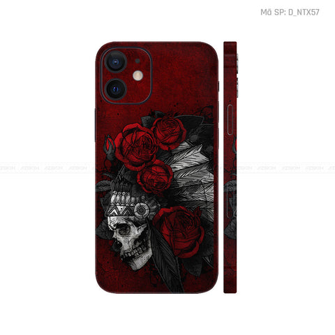 Dán Skin IPhone 12 Series Hình Xăm | D_NTX57