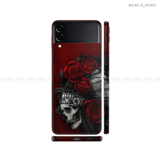 Dán Skin Galaxy Zflip4 Hình Thổ Dân | D_NTX57