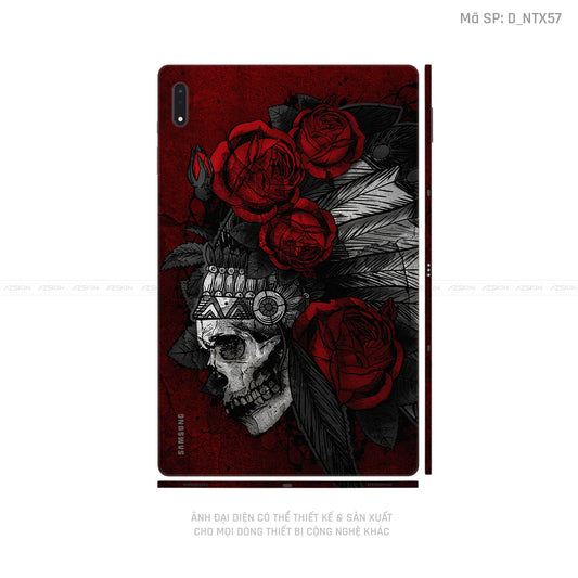 Dán Skin Galaxy Tab S8 Series Hình Xăm Thổ Dân | D_NTX57