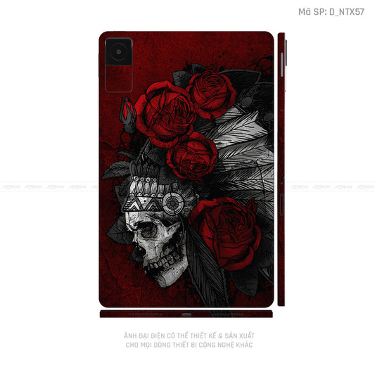 Dán Skin Máy Tính Bảng Xiaomi Mipad Hình Nghệ Thuật Xăm | D_NTX57