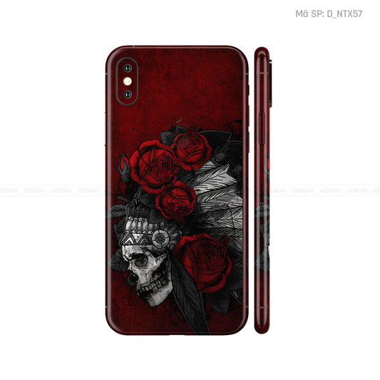 Dán Skin IPhone X Series Hình Nghệ Thuật Xăm | D_NTX57
