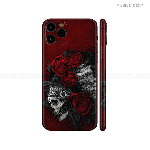 Dán Skin IPhone 11 Series Hình Nghệ Thuật Xăm | D_NTX57
