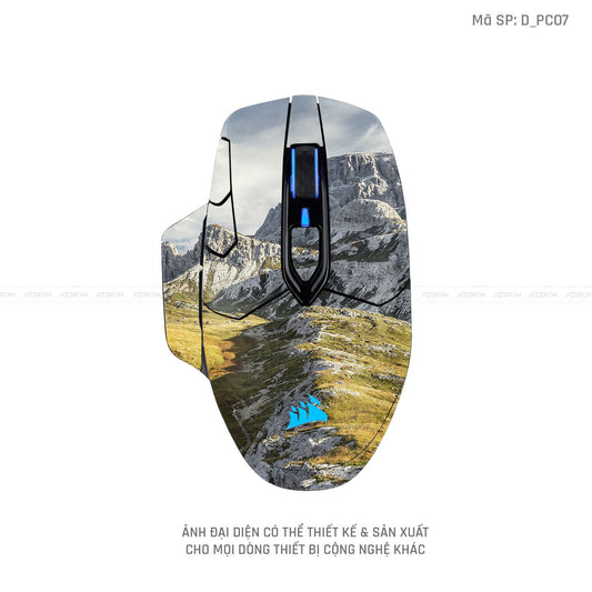 Skin Dán Chuột Corsair Hình Phong Cảnh | D_PC07