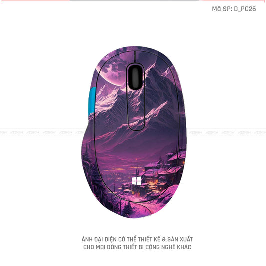 Skin Dán Chuột Microsoft Hình Phong Cảnh | D_PC26