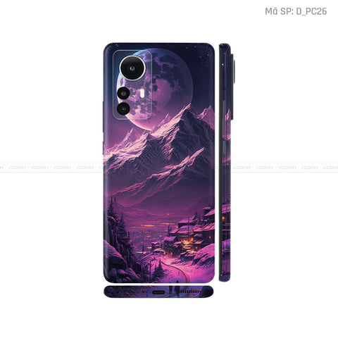 Dán Skin Xiaomi 12 Series Hình Phong Cảnh | D_PC26