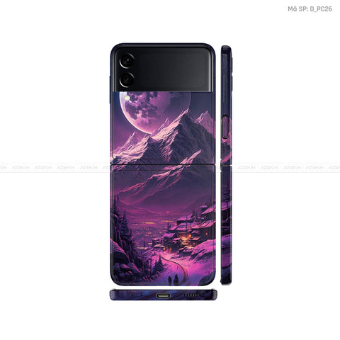 Dán Skin Galaxy Zflip4 Hình Phong Cảnh | D_PC26