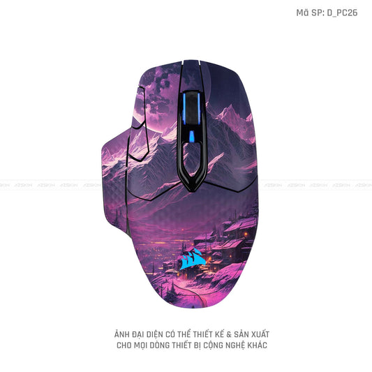 Skin Dán Chuột Corsair Hình Phong Cảnh | D_PC26
