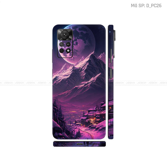 Dán Skin Xiaomi Redmi Note 11 Series Hình Phong Cảnh | D_PC26
