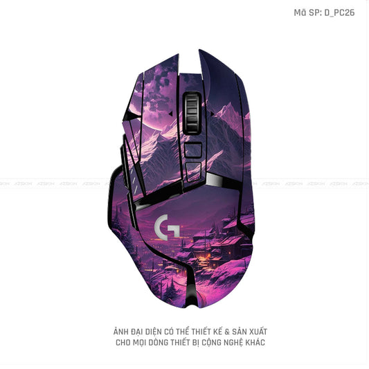 Skin Dán Chuột Logitech Hình Phong Cảnh | D_PC26