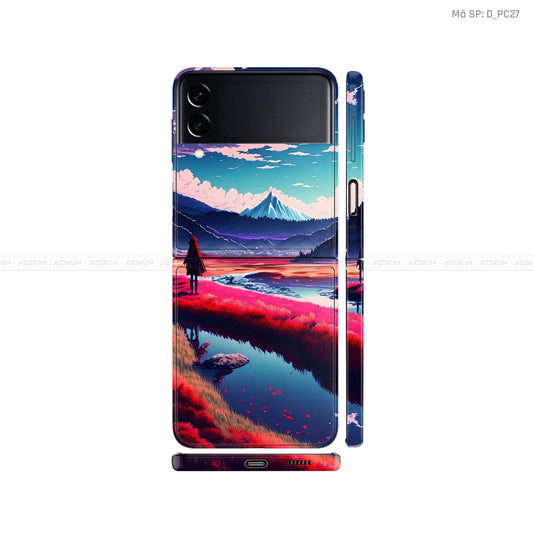 Dán Skin Galaxy Zflip4 Hình Phong Cảnh | D_PC27
