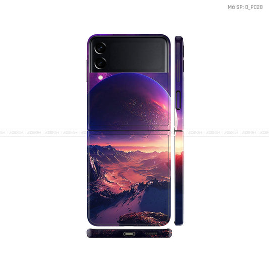 Dán Skin Galaxy Zflip4 Hình Phong Cảnh | D_PC28