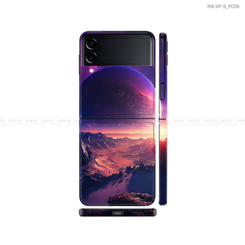 Dán Skin Galaxy Zflip4 Hình Phong Cảnh | D_PC28