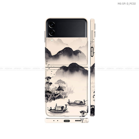 Dán Skin Galaxy Zflip4 Hình Phong Cảnh | D_PC32