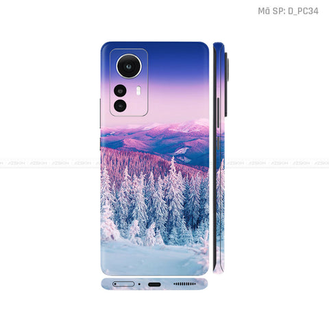 Dán Skin Xiaomi 12 Series Hình Phong Cảnh | D_PC34
