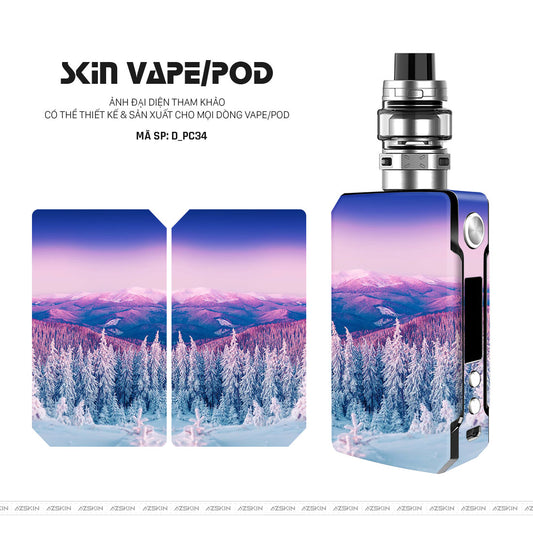 Dán Skin Vape Hình Phong Cảnh | D_PC34
