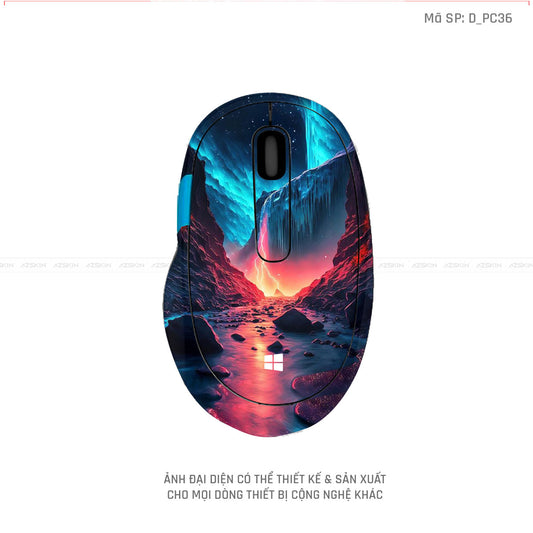 Skin Dán Chuột Microsoft Hình Phong Cảnh | D_PC36
