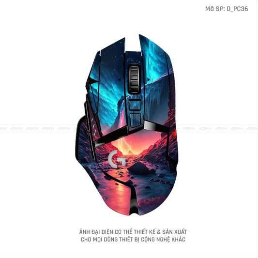 Skin Dán Chuột Logitech Hình Phong Cảnh | D_PC36