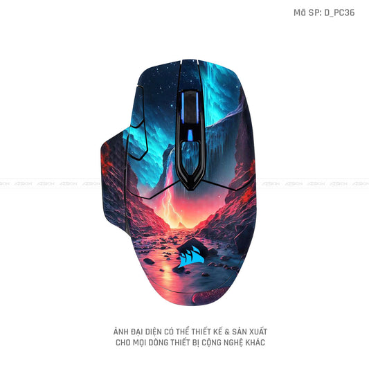 Skin Dán Chuột Corsair Hình Phong Cảnh | D_PC36