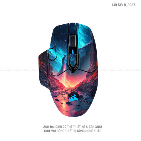 Skin Dán Chuột Corsair Hình Phong Cảnh | D_PC36