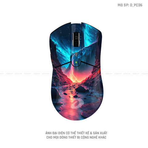 Skin Dán Chuột Dareu Hình Phong Cảnh | D_PC36