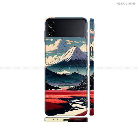 Dán Skin Galaxy Zflip4 Hình Phong Cảnh | D_PC40