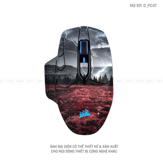 Skin Dán Chuột Corsair Hình Phong Cảnh | D_PC47