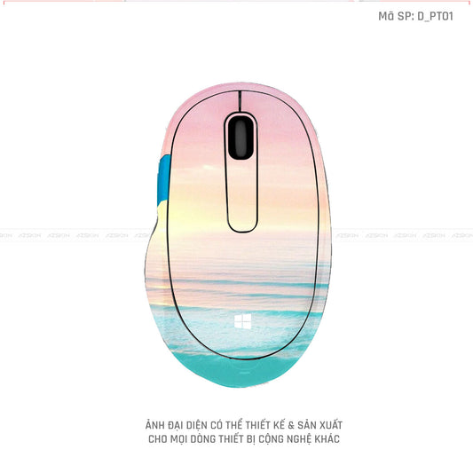 Skin Dán Chuột Microsoft Hình Pastel | D_PT01