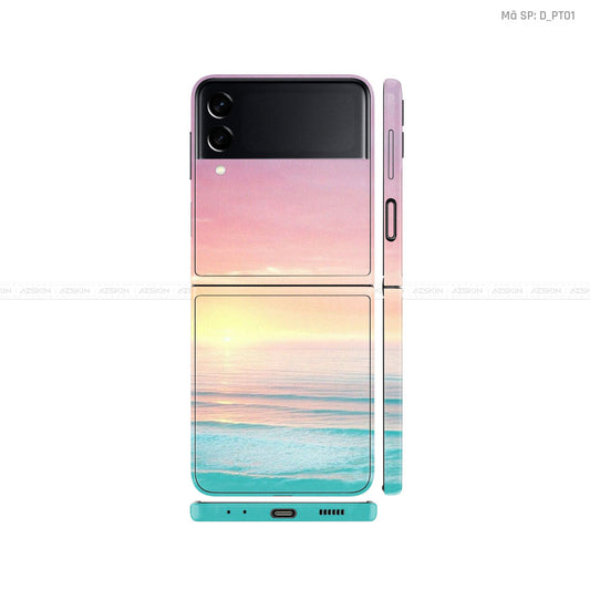 Dán Skin Galaxy Zflip4 Hình Pastel | D_PT01