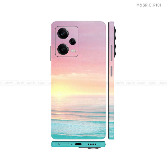 Dán Skin Xiaomi Redmi Note 12 Series Hình Pastel | D_PT01