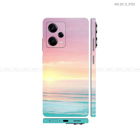 Dán Skin Xiaomi Redmi Note 12 Series Hình Pastel | D_PT01