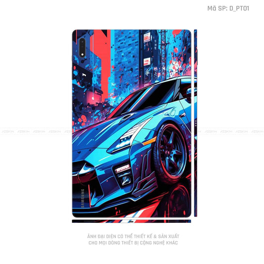 Dán Skin Galaxy Tab S8 Series Hình Phương Tiện | D_PT01