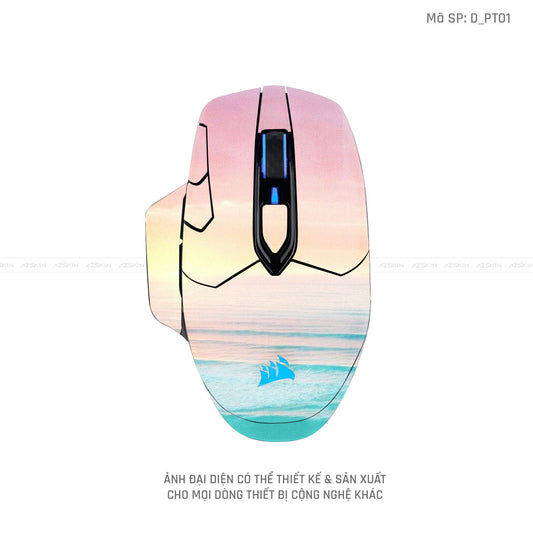 Skin Dán Chuột Corsair Hình Pastel | D_PT01