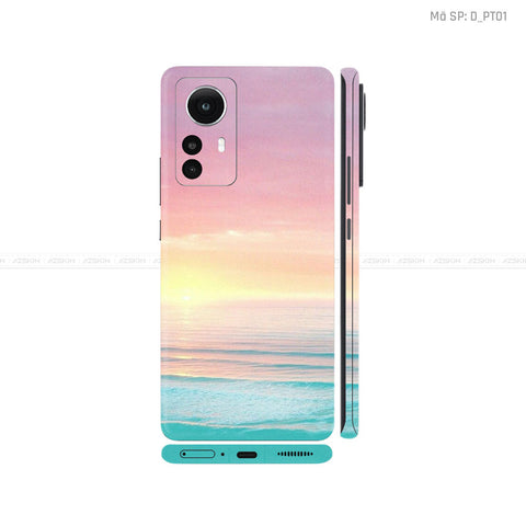 Dán Skin Xiaomi 12 Series Hình Pastel | D_PT01