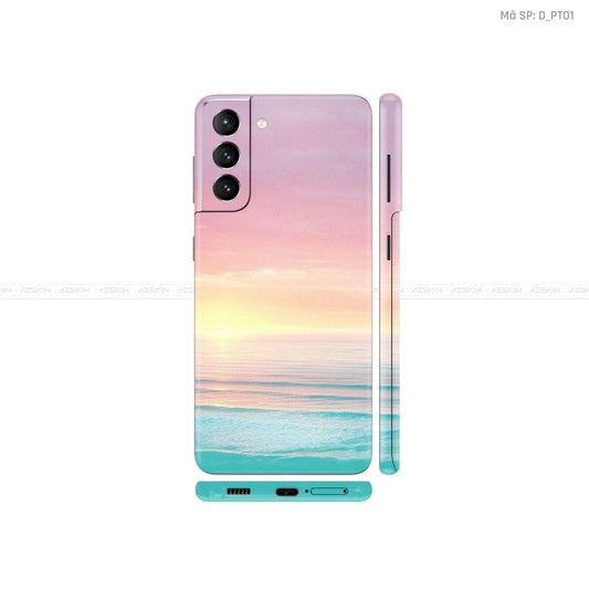 Dán Skin Galaxy S21 Series Hình Pastel | D_PT01