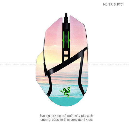 Skin Dán Chuột Razer Hình Pastel | D_PT01