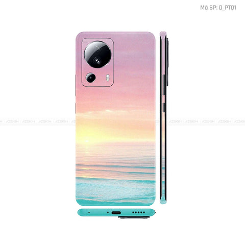 Dán Skin Xiaomi 13 Series Hình Pastel | D_PT01