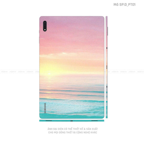 Dán Skin Galaxy Tab S7 Series Hình Pastel | D_PT01